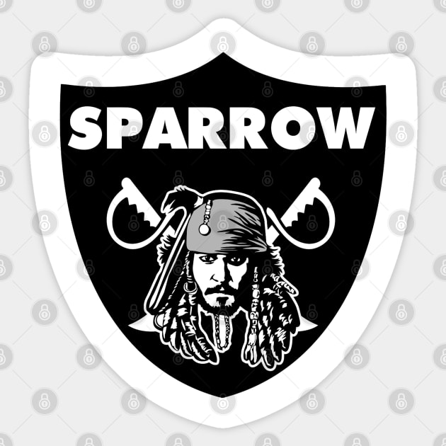 Famous Pirate Captain raid Sticker by buby87